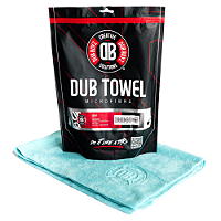 Dub Towel Microfibra 400 GSM Azul 40x60 - Dub Boyz