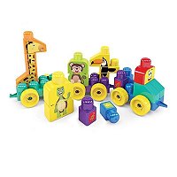 Blocos de Montar - Trem Puxa Zoo - Blocolândia - Dismat