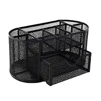 Organizador de Mesa Multiuso de Metal