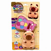 Kit Maquiagem Infantil Capivara