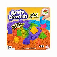 Areia Divertida 300 g com Moldes