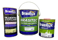Kit Tinta Pu 4,5lt Azul Brasilux