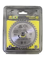 DISCO DE SERRA MADEIRA 4" 110mm 40 DENTES OK BRASIL