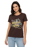 T-Shirt Regular Feminina Estanciero Western Vibes