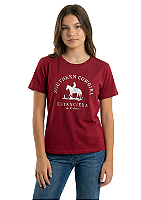 Camiseta Oversized Juvenil Feminina Southern Cowgirl Estanciera