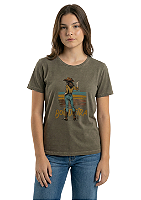 Shirt Juvenil Feminina Estanciera Boiadeira