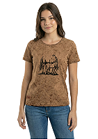 Shirt JuvenilFeminina Estanciera Lavanderia Égua e Potro