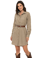 Chemise Feminina Alongada Estanciero