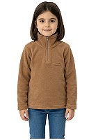 Blusa Microsoft Fleece Unissex Infantil Meio Zíper Estanciero F