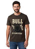 Camiseta Masculina Estanciero Bull Beer