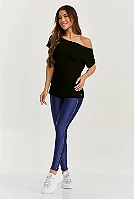 BLUSA DECOTE CANOA SECAGEM RÁPIDA - PRETO