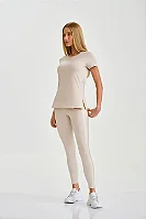 BLUSA BLOCKSUNDRY COM ABERTURA NA LATERAL - OFF WHITE