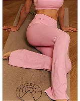 CALÇA FLARE SCULP - ROSA SOFT