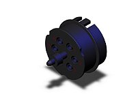 Multiconector Em Latao SMC DM6P-06NU