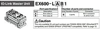 Mestre Io-Link Tipo B SMC EX600-LBB1