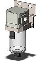 Filtro De Ar Coalescente Modular SMC 25A-AFD40-F04B-D