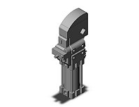Cilindro Pneumatico Grampo SMC CKZT40-105-DCN9992N