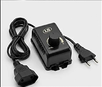 Dimmer Rotativo LS 3000W Bivolt com Rabicho Plug Macho Tomada Fêmea Ref-3548