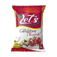 BALA DE GENGIBRE E ROMÃ DP C/12