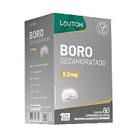 BORO DECAHIDRATADO 500MG 60COMP (1AO DIA) LAUTON