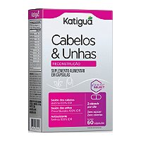 CABELOS E UNHAS 60 CAPS KATIGUA