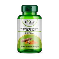 CÚRCUMA LONGA 600mg 60caps  FITOPLANT