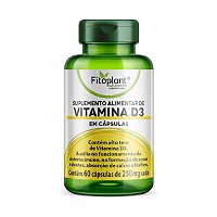 VITAMINA D3 2000UI 380mg 60caps  FITOPLANT