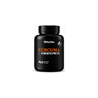 CÚRCUMA COM PIMENTA PRETA 60caps 500mg