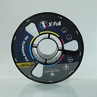 Filamento PETG X-Full Branco 1kg 1,75mm para Impressora 3D