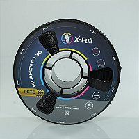 Filamento PETG X-Full Preto 1kg 1,75mm para Impressora 3D