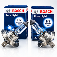 Kit 2 Lâmpada H7 12V 55W Pure Light Bosch Original