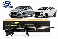 Amortecedor Dianteiro Direito Hyundai HB20 HB20S 2012 a 2019 Perfect