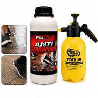Kit Antiderrapante Para Piso Veda Forte 1L + Pulverizador De Pressão 2L