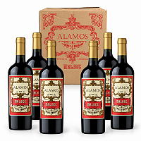 Kit Com 6 Garrafas — Vinho Alamos Malbec 750ml
