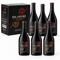 Kit Com 6 Garrafas — Vinho Milamore Blend 750ml