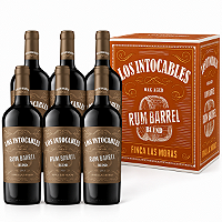 Kit Com 6 Garrafas — Vinho Los Intocables Rum Barrel Blend 750ml
