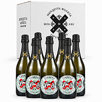 Kit Com 6 Garrafas — Vinho Espumante Cordero con Piel de Lobo Extra Brut 750ml