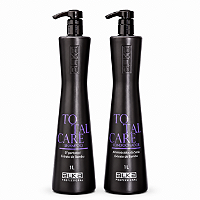 Kit Shampoo e Condicionador Total Care Alka 1000 ml cada