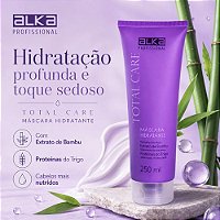 Máscara Cabelos Normal E Seco Total Care 250ml