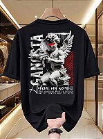Camiseta básica de algodão - Anjo