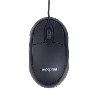 Mouse USB MO1000 Essential com fio 1200 DPI Maxprint