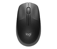 Mouse sem fio Logitech M190 - Preto e Cinza