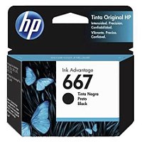 Cartucho de Tinta HP 667 Preto 3YM79L 3YM79AL 3YM79AB | Deskjet Ink Advantage 2776 | Original