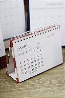 Calendário de Mesa - Neutro 2027