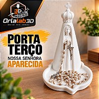 Porta Terço Nossa Senhora Aparecida com Bandeja