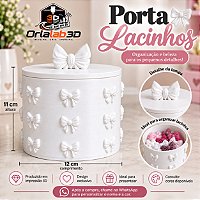 Porta Lacinhos com Tampa