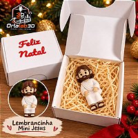 🎄 Lembrancinha Mini Jesus – 5 cm