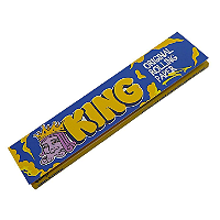 Seda King Original Rolling Paper - King Size - 32 Folhas - Ultrafino - Goma Natural