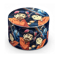Dichavador Metal 50mm 4 Partes - Breaking Bad Cartoon - Walter e Jesse