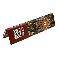 Seda Guru Spirit Brown King Size Large - Papel Marrom Orgânico com Mandala